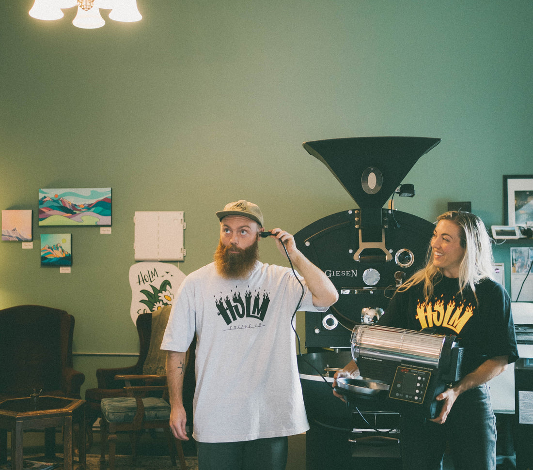 Hello from Holm — a note from Izzy & Simon