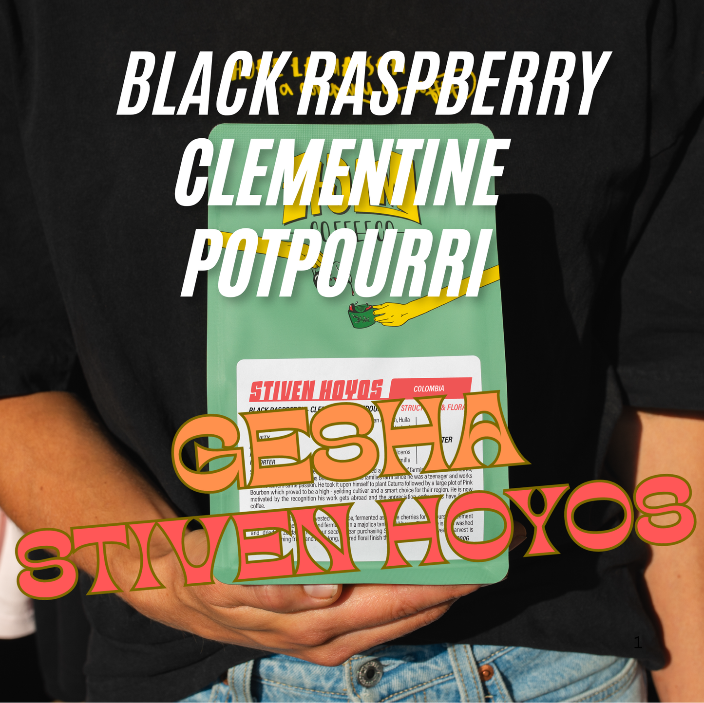 NEW* COLOMBIA - Stiven Hoyos - Washed Gesha