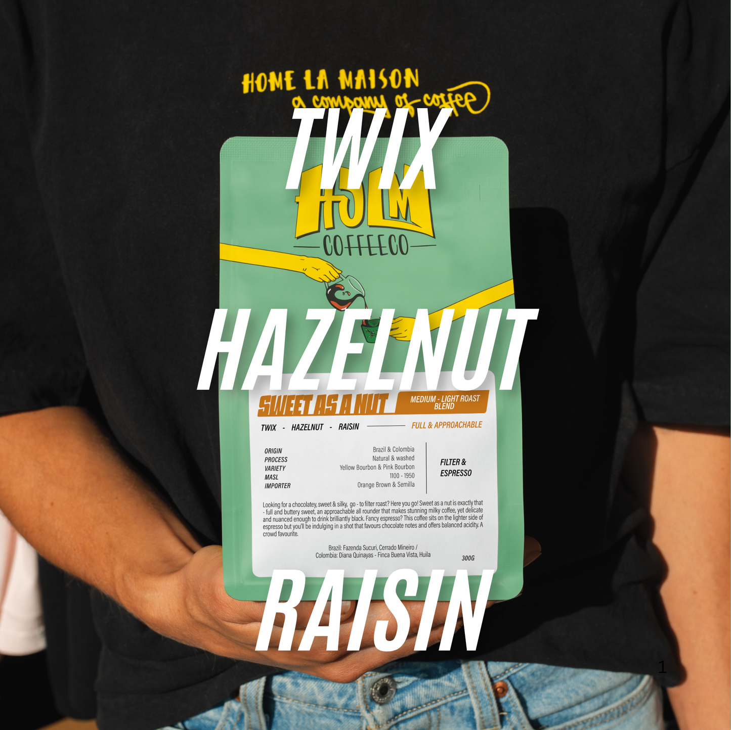 *NEW* SWEET AS A NUT - Filter & Espresso blend