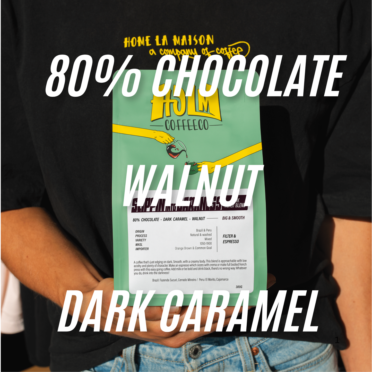 SLIPPIN' INTO DARKNESS - Filter & Espresso blend