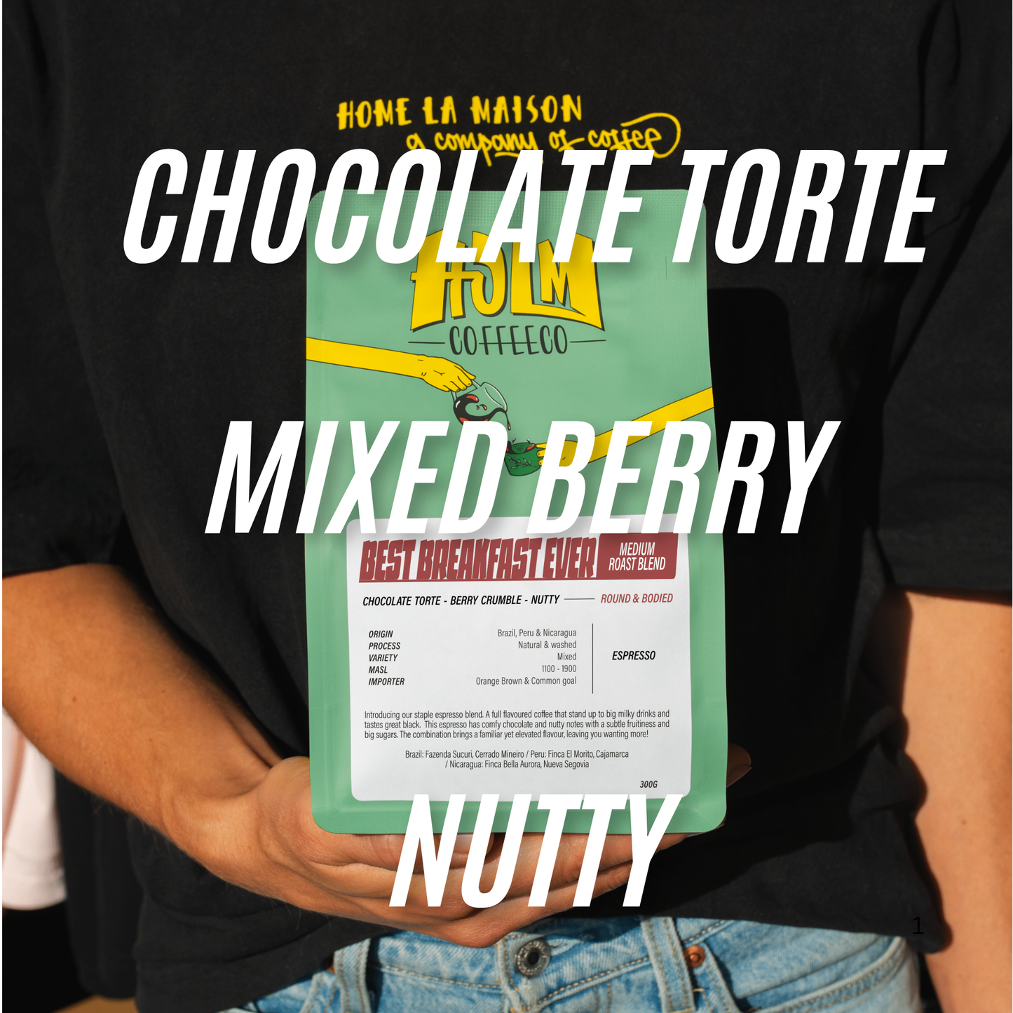 BEST BREAKFAST EVER- Espresso blend